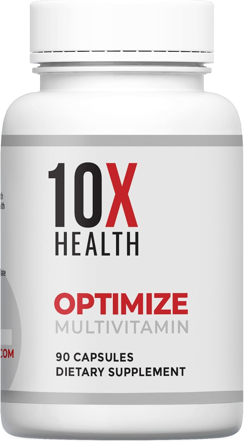 10X Health Methylated Multivitamin - 90 Capsules