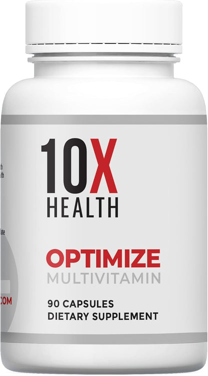 10X Health Methylated Multivitamin - 90 Capsules